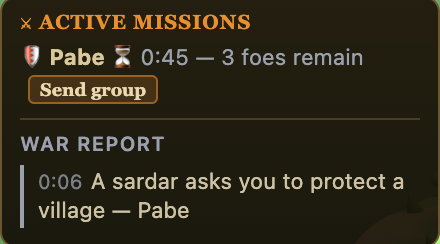 The active-missions ticker